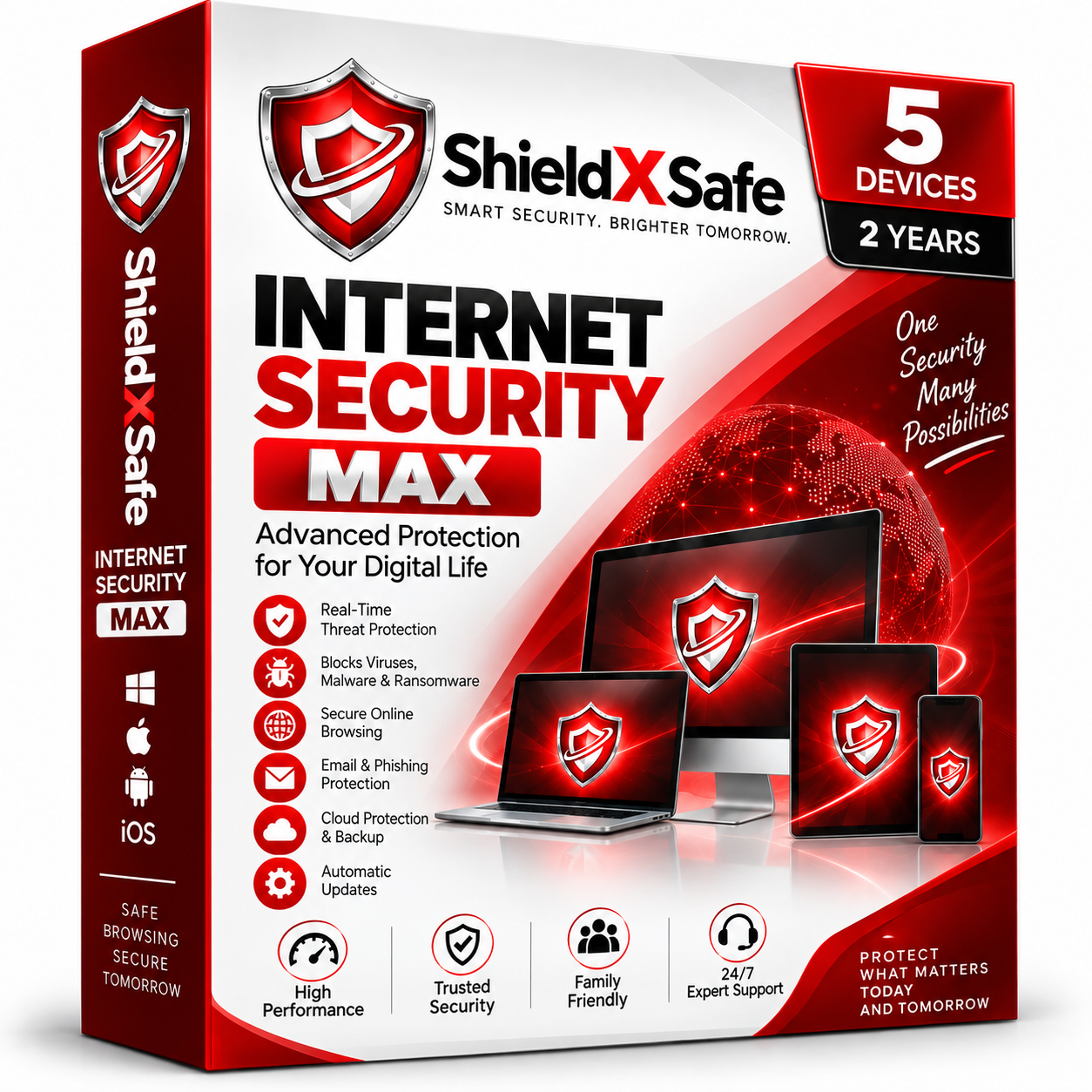 ShieldX Safe Internet Security Max